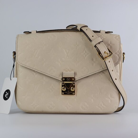Louis Vuitton Empreinte Pochette Metis Creme - Picture 1 of 16